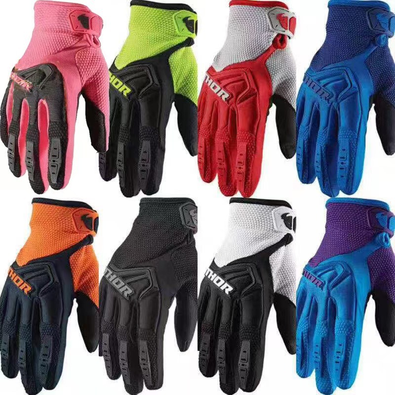 Cycling Glove Padded - Gants de motocross, enduro, VTT, ATV,