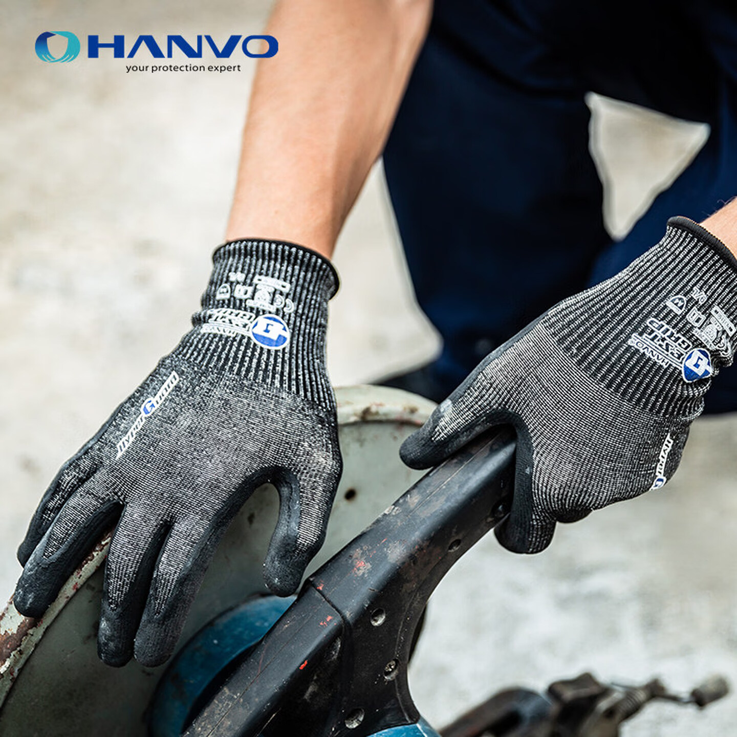 Work Glove Impact - Gants de travail de sécurité résistants