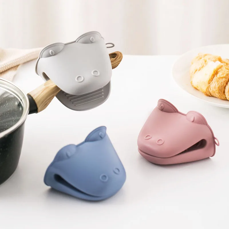 Oven Mitt Silicone - Mitaines de four épaisses et résistantes