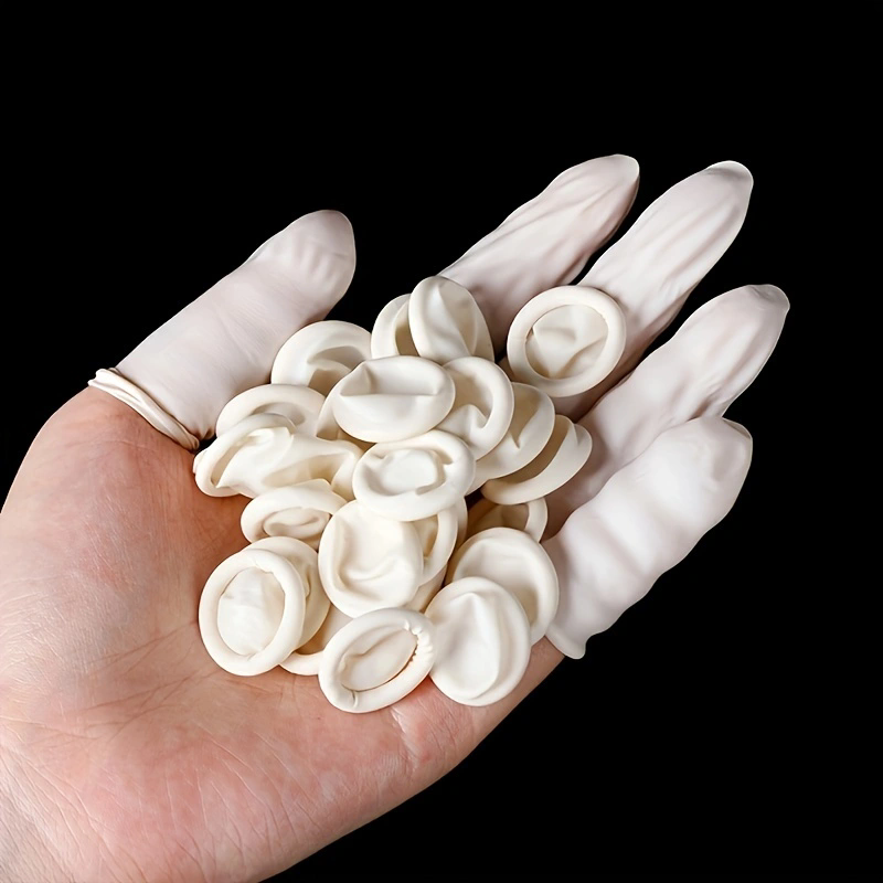 Latex Disposable Glove - Doigts jetables beauté spécial clair acné