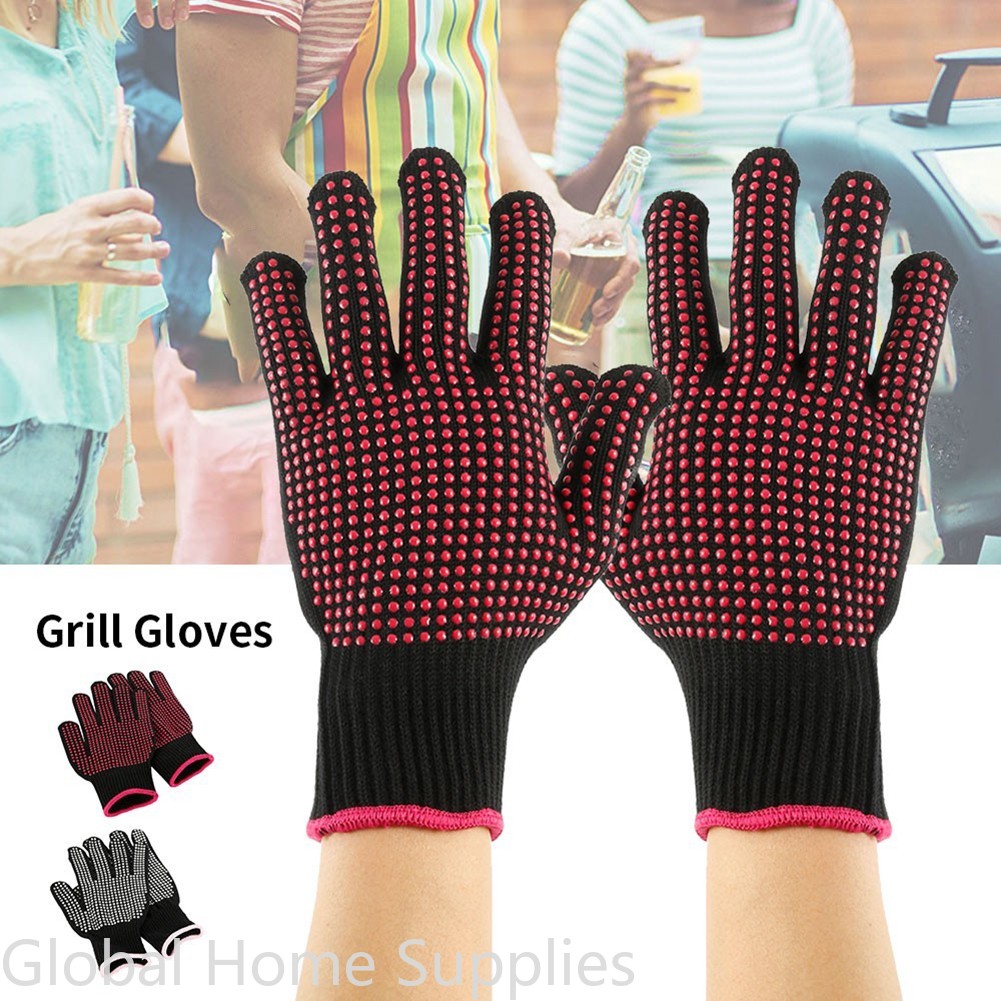 Gants Anti-brûlure pour Barbec - Oven Mitt Silicone avis et prix