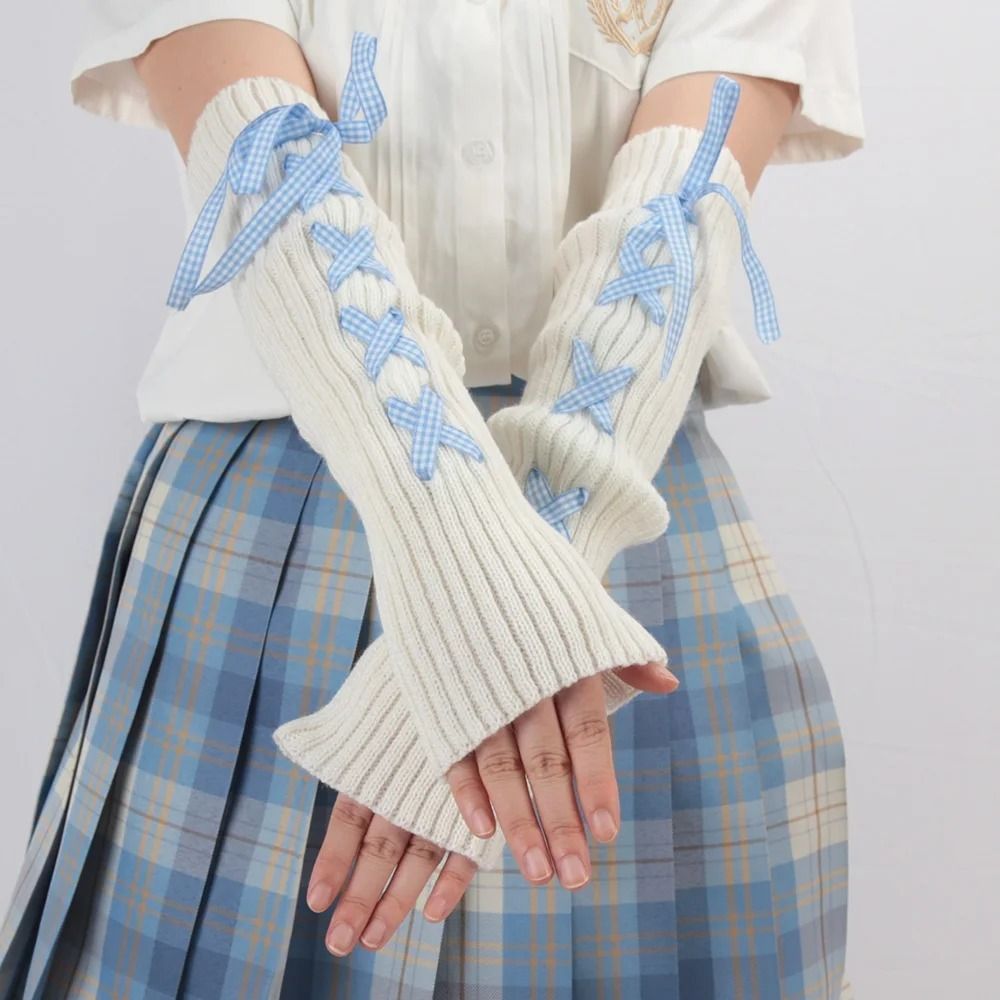 Manchons en tricot tendance po - Fingerless Glove Knit avis et prix