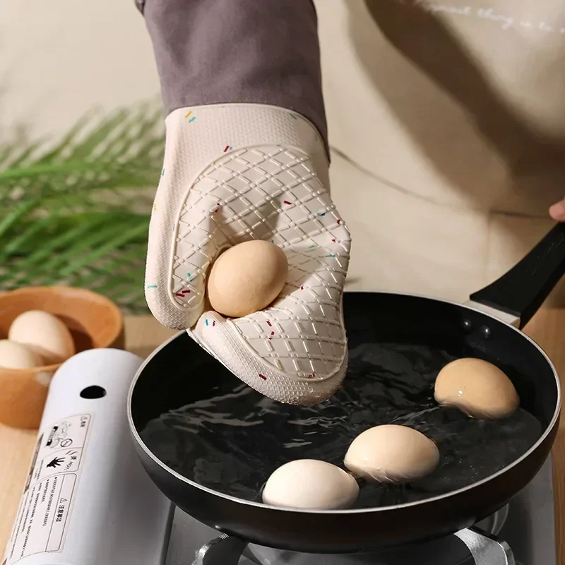 Gants en silicone anti-brûlure - Oven Mitt Silicone avis et prix