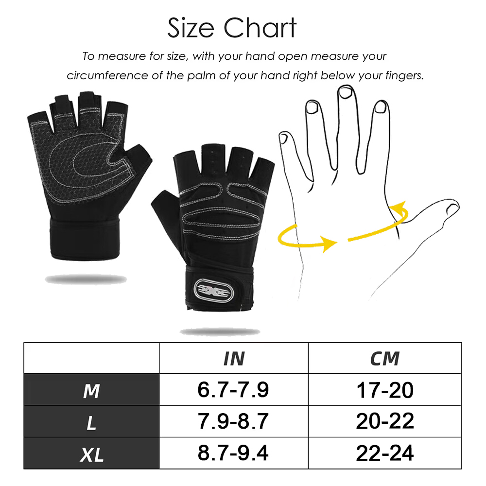 Gants de gymnastique Fitness g - Workout Glove Gym avis et prix
