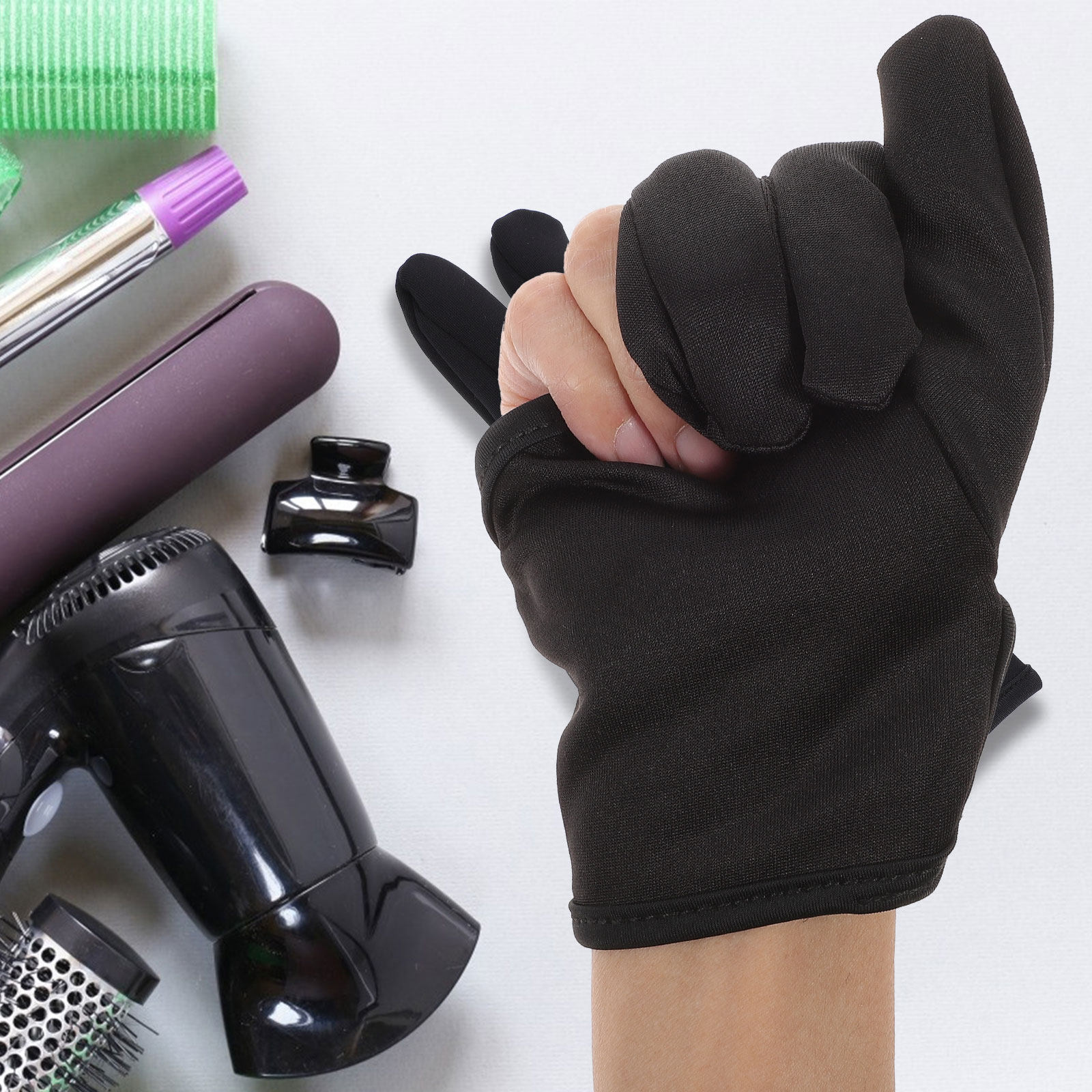 Gant de coiffure à 3 doigts ré - Heat Resistant Glove avis et prix