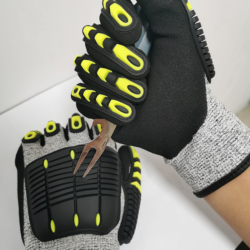 Gants anti-vibrations avec rem - Work Glove Impact avis et prix