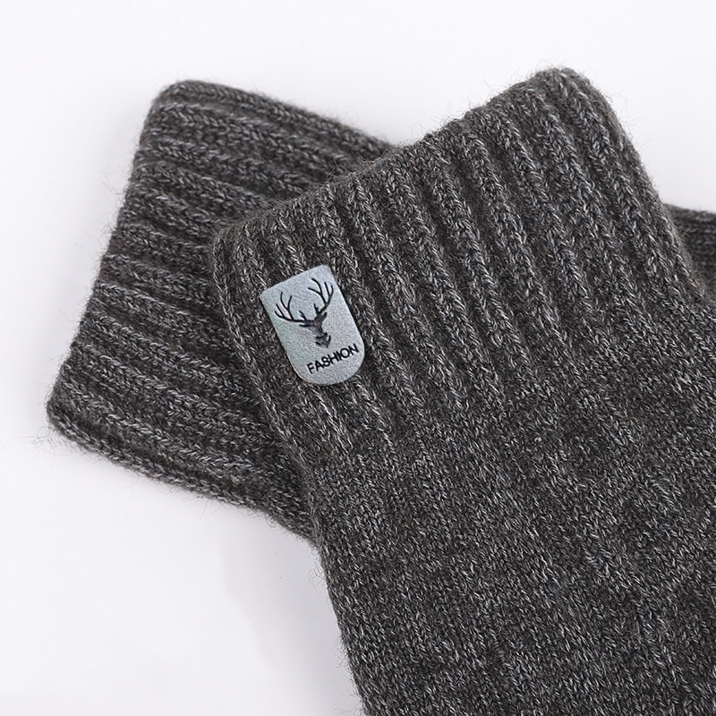 Gants tricotés en laine pour h - Wool Glove Lined avis et prix