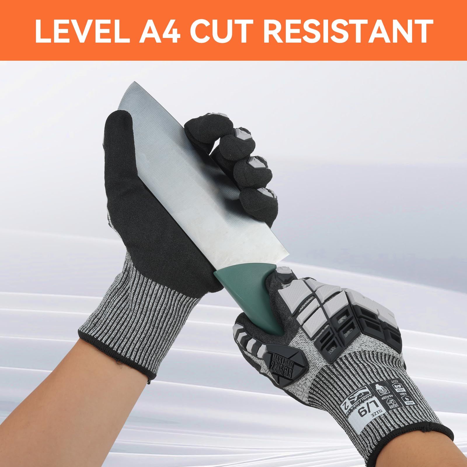Gants anti-impact avec protect - Work Glove Impact avis et prix